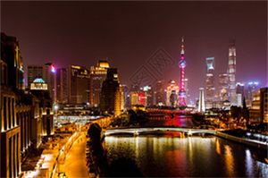 ＊＊Strolling Through the Summer Night in Shanghai with a Mood＊＊